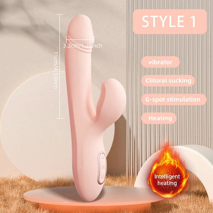 Vibrador e Sugador Double 2.0