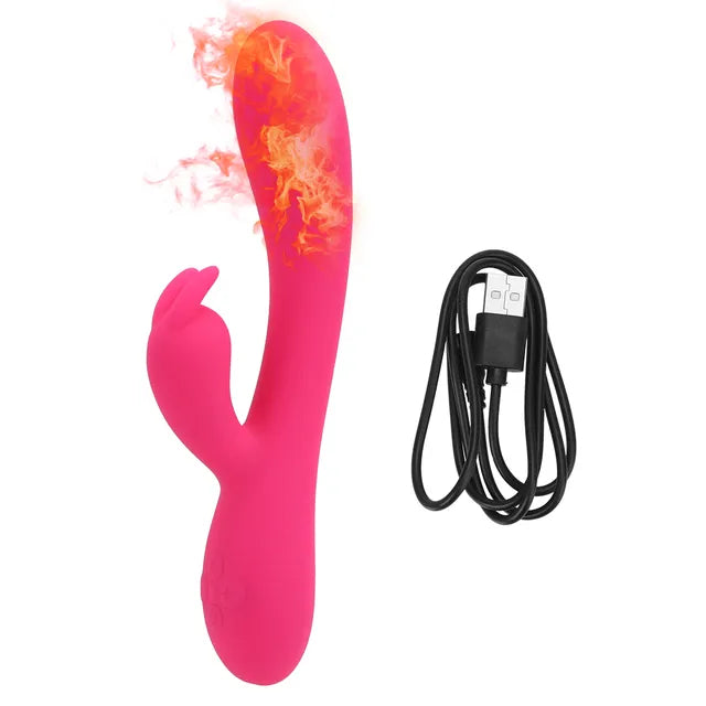 Vibrador Coelho com Aquecimento